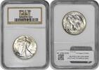 US Half Dollar 1946-D Walking Liberty Silver Half Dollar MS66 NGC None -