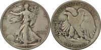 US Half Dollar 1936 Walking Liberty Silver Half Dollar VF Uncertified None -