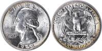 US Quarter 1942-S Washington Silver Quarter MS63 Uncertified #131 None -