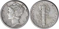 US Dime 1927 Mercury Silver Dime AU Uncertified None -