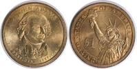 US Dollar 2007-P John Adams Presidential Dollar Doubled Edge Lettering Overlap MS63 Uncertified None -