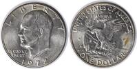 US Dollar 1972-D Eisenhower Dollar DDR 1-R-I MS63 Uncertified None -