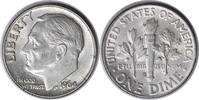 US Dime 1964-D Roosevelt Silver Dime DDO 1-O-V Choice AU Uncertified None -