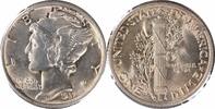US Dime 1937-S Mercury Silver Dime DDO FS-101 MS63 Uncertified None -
