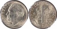 US Dime 1946 Roosevelt Silver Dime DDO 13-O-II Choice AU Uncertified None -