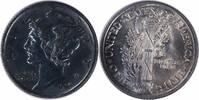US Dime 1916 Mercury Silver Dime MS60 Uncertified None -