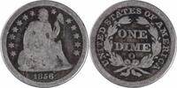 US Dime 1856-O Liberty Seated Silver Dime G Uncertified None -