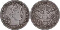US Quarter 1909-S Barber Silver Quarter F Uncertified None -