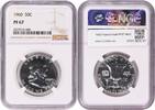 US Half Dollar 1960 Franklin Silver Half Dollar PR67 NGC None -