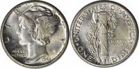 US Dime 1941-D Mercury Silver Dime MS64 Uncertified None -