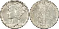 US Dime 1942-D Mercury Silver Dime AU Uncertified None -