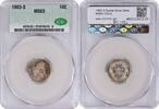 US Dime 1903-S Barber Silver Dime MS63 CACG None -