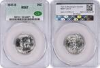 US Quarter 1941-D Washington Quarter MS67 CACG None -