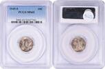 US Dime 1945-S Mercury Silver Dime MS65 PCGS None -