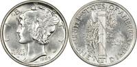 US Dime 1942-S Mercury Silver Dime MS64 Uncertified None -