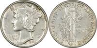 US Dime 1943 Mercury Silver Dime AU Uncertified None -