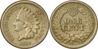 US Cent 1860 Indian Cent VF Uncertified None -