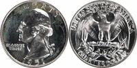 US Quarter 1951 Washington Silver Quarter PR64 Uncertified None -