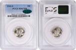 US Dime 1942-S Mercury Silver Dime MS67FB PCGS (CAC) CAC -