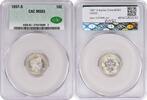 US Dime 1897-S Barber Silver Dime MS63 CACG None -