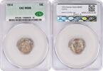 US Dime 1914 Barber Silver Dime MS66 CACG None -
