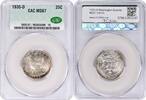 US Quarter 1935-D Washington Silver Quarter MS67 CACG None -