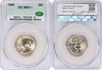 US Quarter 1940 Washington Silver Quarter MS67+ CACG None -