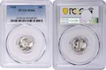 US Dime 1944 Mercury Silver Dime MS66 PCGS None -