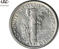 US Dime 1943-S Mercury Silver Dime AU Uncertified None -