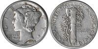 US Dime 1928 Mercury Silver Dime Choice EF Uncertified None -