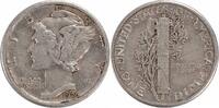 US Dime 1926 Mercury Silver Dime Choice EF Uncertified None -