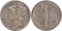 US Dime 1929 Mercury Silver Dime Choice EF Uncertified None -