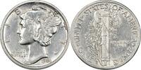 US Dime 1944-D Mercury Silver Dime AU Uncertified None -