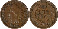 US Cent 1894 Indian Cent VF Uncertified None -