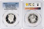 US Half Dollar 2014-S Kennedy Silver Half Dollar 50th Anniversary Set Enhanced MS70DMPL PCGS None -