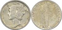US Dime 1944-S Mercury Silver Dime AU Uncertified None -