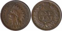US Cent 1904 Indian Cent EF Uncertified None -