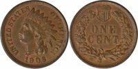 US Cent 1906 Indian Cent AU Uncertified None -