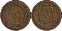US Cent 1907 Indian Cent VF Uncertified None -