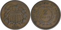 US Two Cent 1871 Two Cent Piece F Uncertified None -