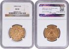 US Ten Dollar 1905 S 1905-S $10 Gold Liberty Head EF45 NGC None XF
