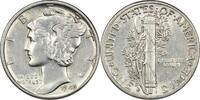 US Dime 1945-D Mercury Silver Dime AU Uncertified None -