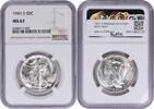 US Half Dollar 1941-S Walking Liberty Silver Half Dollar MS67 NGC None -
