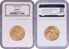 US Ten Dollar 1902 S 1903-O $10 Gold Liberty Head MS62 NGC None