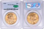 US Twenty Dollar 1920 No Mint Mark 1920 $20 Gold St. Gaudens MS63 PCGS (CAC) CAC