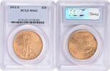 US Twenty Dollar 1911 S 1911-S $20 Gold St. Gaudens MS63 PCGS None