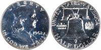 US Half Dollar 1962 Franklin Silver Half Dollar PR65 Uncertified #946 None -