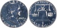 US Half Dollar 1963 Franklin Silver Half Dollar PR65 Uncertified #951 None -