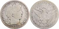 US Half Dollar 1901-S Barber Silver Half Dollar VG Uncertified #1159 None -