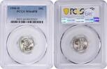 US Dime 1944-D Mercury Silver Dime MS64FB PCGS None -
